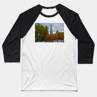 The Shard London Bridge Tower Southwark Baseball T-Shirt